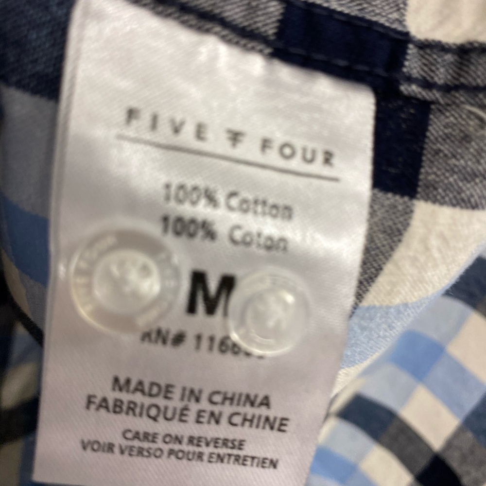 🔥🔥Chris Blue Plaid  Shirt - Picture 5 of 6